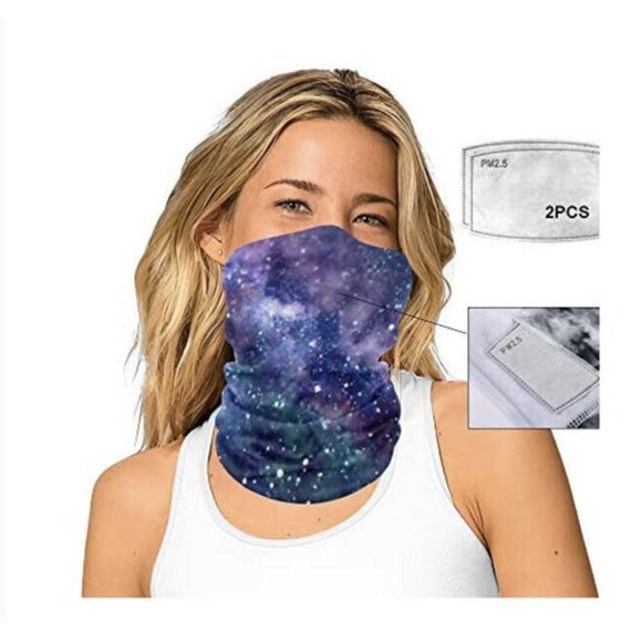 Face Mask Bandanas,Multi - Purpose Bandana Mask Neck Gaiter - Picture 5 of 8